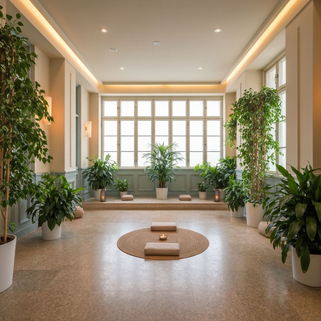 Medytacyjna przestrzeń w Soul Alchemy Hub